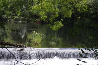 Represa en el río Eume