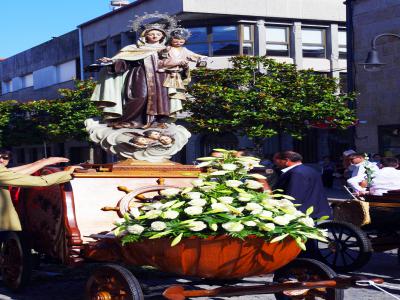 Procesión con la Virgen del Carmen