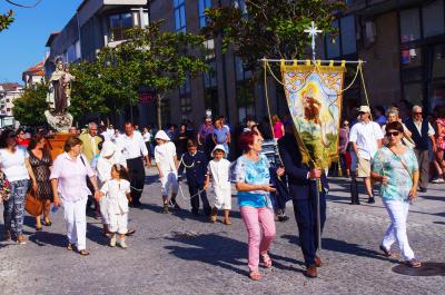 Procesión con la Virgen del Carmen