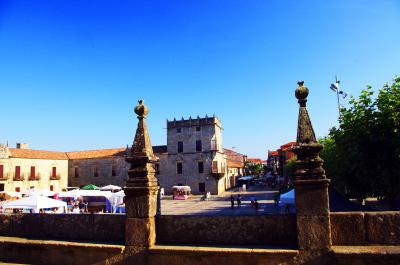 Mercado en el entorno del Pazo de Fefiñans 