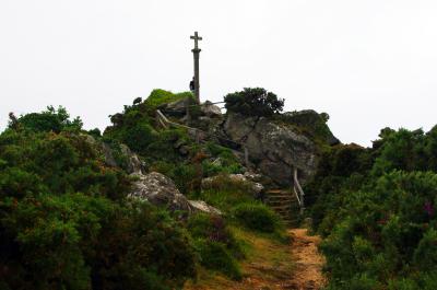 Mirador entre San Andrés de Teixido y el faro Ortegal