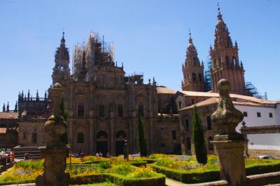 Plaza de la inmaculada, fachada norte de la catedral