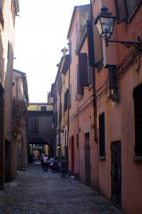 Ricón de la Via delle Volte en Ferrara