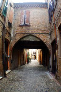Ricón de la Via delle Volte en Ferrara