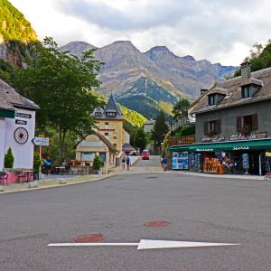 Llegando a Gavarnie