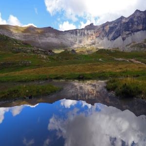 Espejo de agua en Troumouse