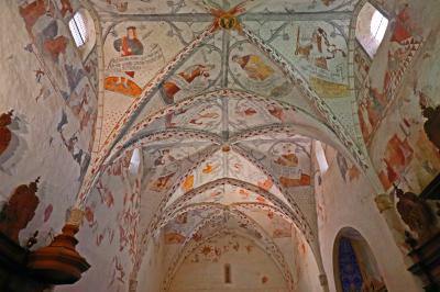 Techo de catedral de Notre Dame de la Sède del S-XII