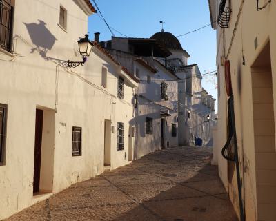 Calle típica en Altea