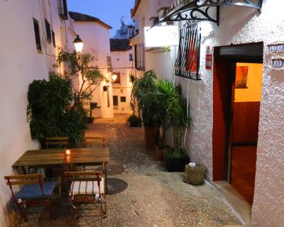 Calleja en el centro histórico de Altea