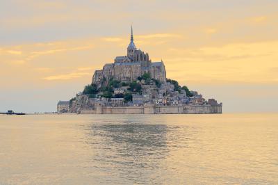 Atardecer en Monte Saint MIchel