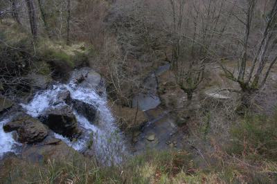 Zona alta dela Cascada de Uguna