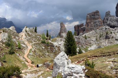 Panorámica en Cinque Torri