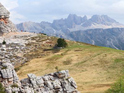 Panorámica en Cinque Torri