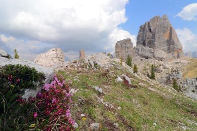 Panorámica de Cinque Torri