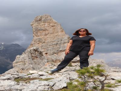 Selfie en Cinque Torri