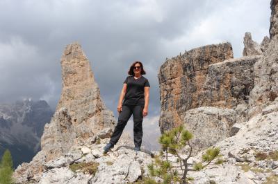Selfie en Cinque Torri