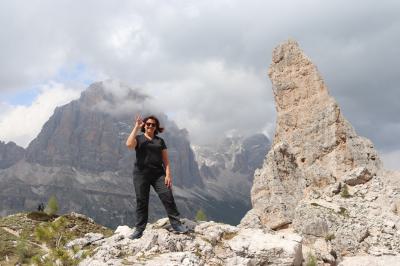 Selfie en Cinque Torri