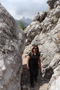 Entre las rocas de Cinque Torri