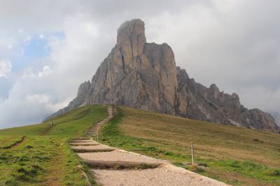 Ascenso al pico Nuvolau 