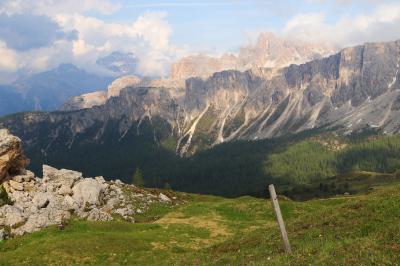 Panorámica desde el Passo Giau