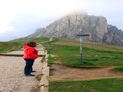 Ascenso al pico Nuvolau 