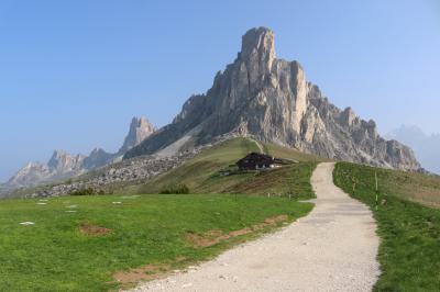 Ascenso al pico Nuvolau