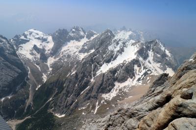 Panorámica desde Marmolada