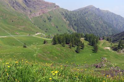 Subida al Passo Fedaia