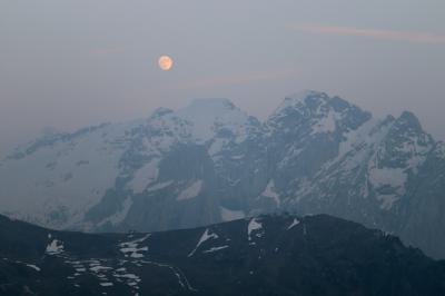 Passo Sella nocturna