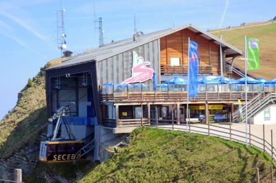Estación de telesférico en Seceda