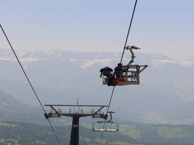 Revisión de cables del telesférico