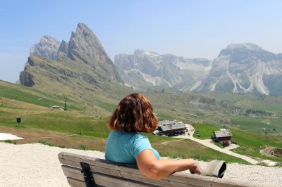 Ultimas panorámicas antes de bajar de Seceda