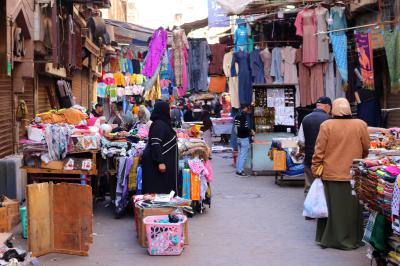 El mercado Khan El Khalili, o Jan El Jalili