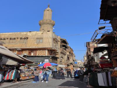 El mercado Khan El Khalili, o Jan El Jalili