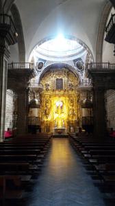 Vista de la nave principal de la iglesia de Santo Tomás