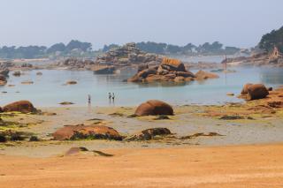 La Costa de Granito Rosa, al norte de Lannion en Saint-Guirec